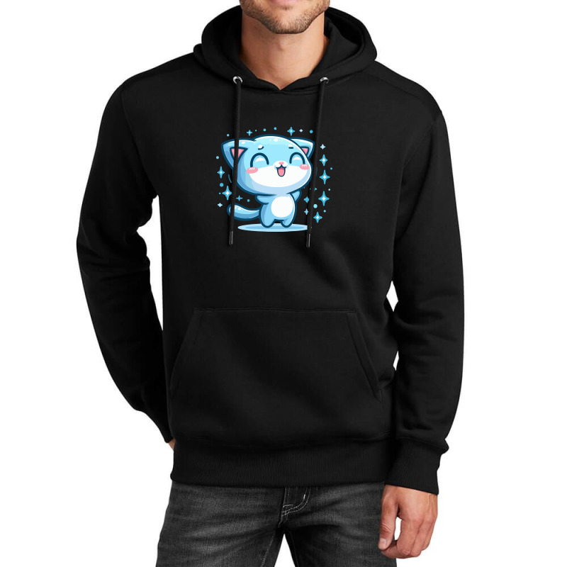 Cat Happy Unisex Hoodie | Artistshot