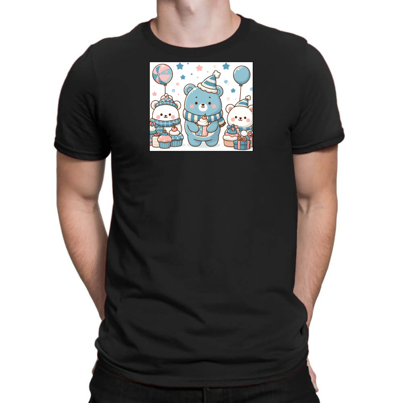 Happy Bear T-shirt | Artistshot