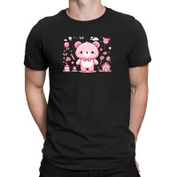 Pink Bear T-shirt | Artistshot