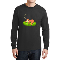 Lazy Sloth & Pickle Lover Cute Graphic Long Sleeve Shirts | Artistshot