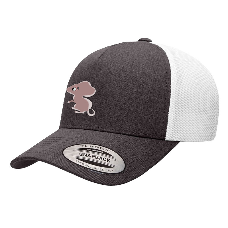 Eating Mouse Cartoon Animals Causes Pandemics T-shirts Collection With Yupoong Trucker Cap | Artistshot