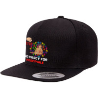 No Mercy For Pedophile,  Pedophile, Stop 5 Panel Snapback Cap | Artistshot