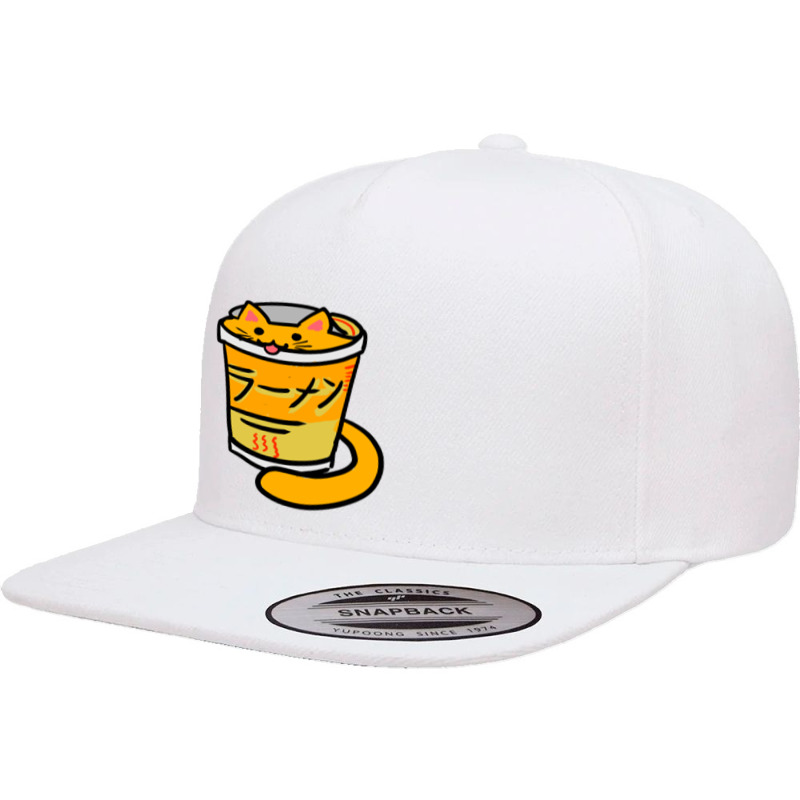 Instant Kitty 5 panel snapback cap by DAVIDCROWDER | Artistshot