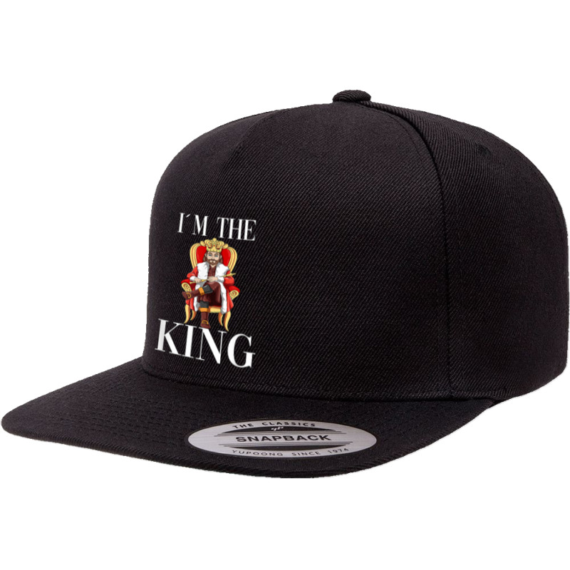 King Throne Scepter Crown Monarch Nobility T Shirt 5 panel snapback cap by cm-arts | Artistshot