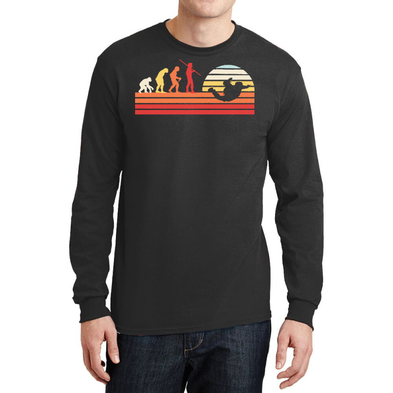 Skydiving T  Shirt Retro Skydiving   Vintage Parachuting Skydiving Sky Long Sleeve Shirts | Artistshot