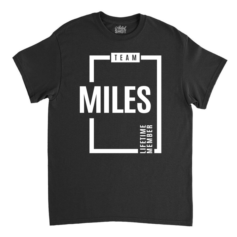 Miles Personalized Name Birthday Gift Classic T-shirt by cidolopez | Artistshot