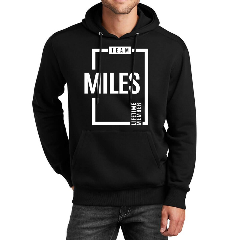 Miles Personalized Name Birthday Gift Unisex Hoodie by cidolopez | Artistshot