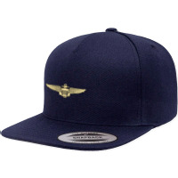 United States Naval Aviation Wings 5 Panel Snapback Cap | Artistshot