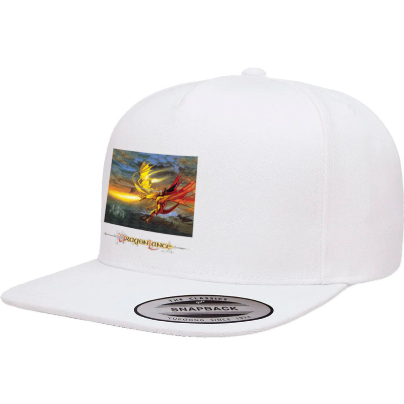 Dragonlance Legend Of Huma Artwork 5 panel snapback cap by WesleyCopenheaver | Artistshot