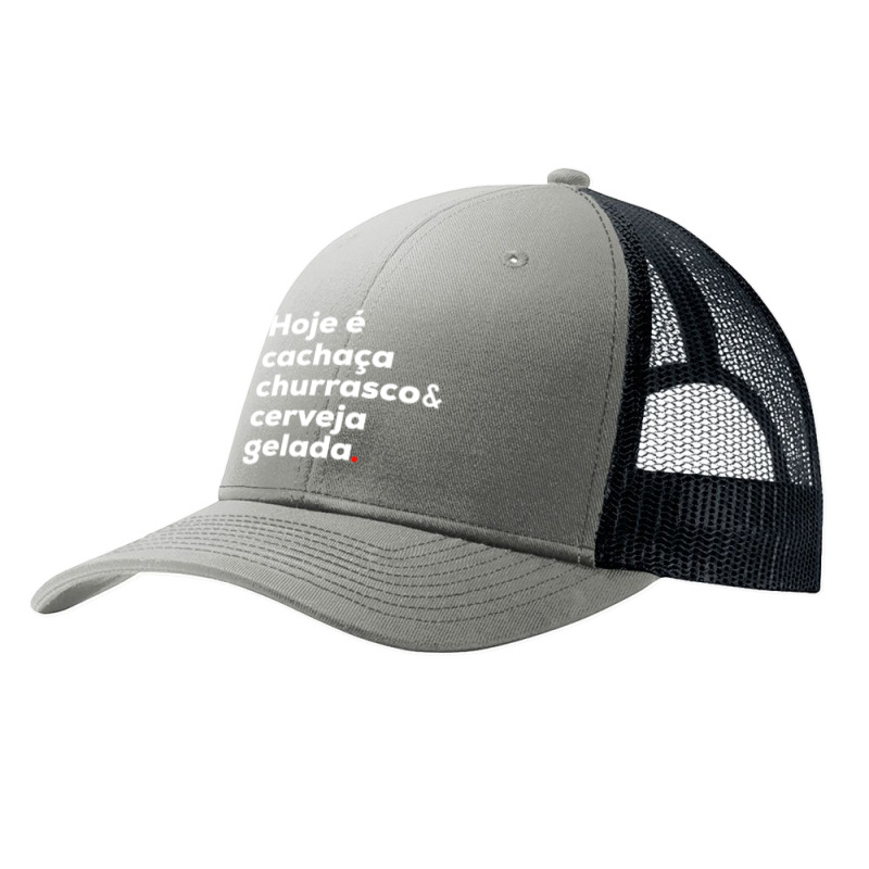 Cachaca Churrasco Cerveja Brazilian Quote Brasil Pa Trucker Cap by cm-arts | Artistshot