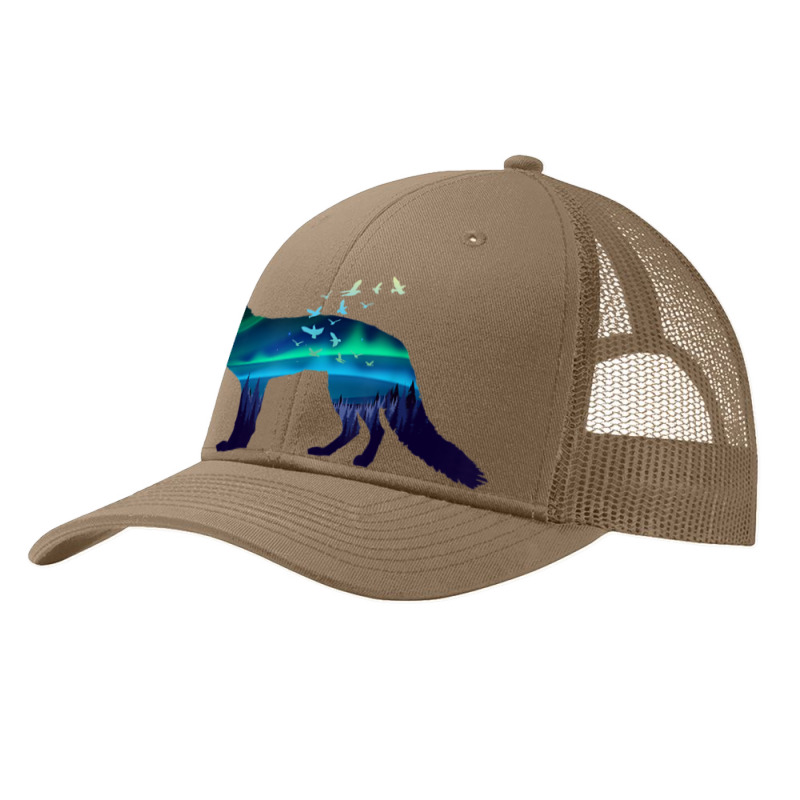 Fox Northern Light Wildlife Nature Design Pa Trucker Cap by Fashzilla | Artistshot