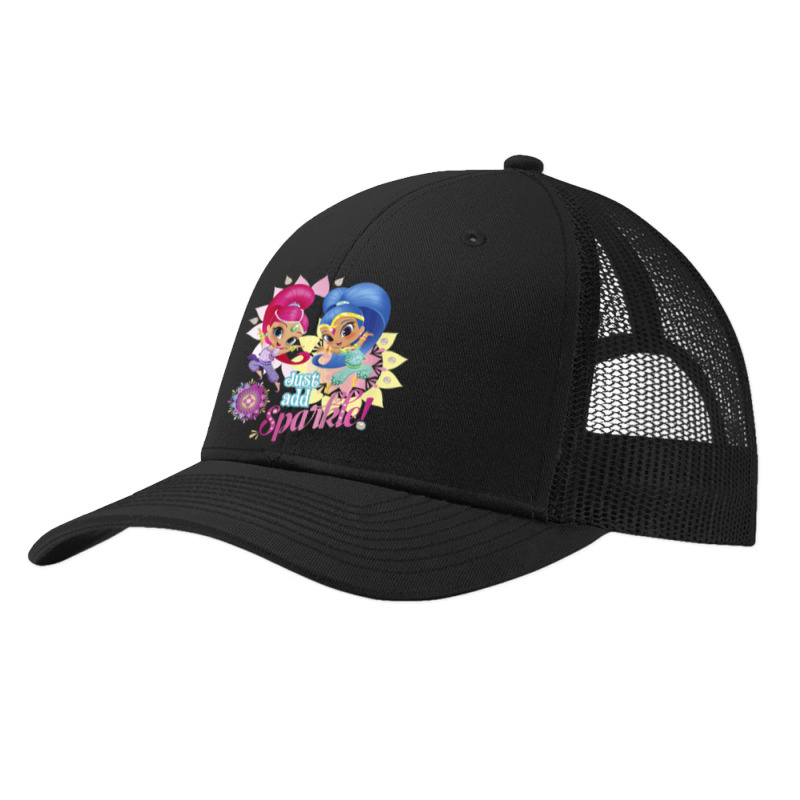 Kids Shimmer And Shine Just Add Sparkle Dancing Portrait Pa Trucker Cap | Artistshot