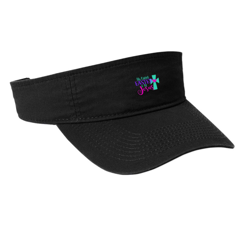 Christian Silly Rabbit Easter Is For Jesus Love God Funny Fashion Visor | Artistshot