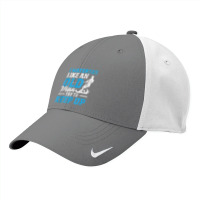 I Waterski Like An Old Man   Grandpa Waterskier Waterskiing Tank Top Nike Dri-fit Cap | Artistshot