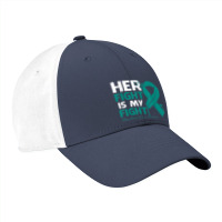 Her Fight Is My Fight Myasthenia Gravis Awareness Feather Nike Dri-fit Cap | Artistshot