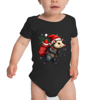 Funny Possum Xmas Christmas Baby Bodysuit | Artistshot