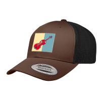 Violin Musical Instruments Retro Trucker Cap | Artistshot