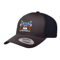 Coat Of Arms Of Auckland City New Zealand Retro Trucker Cap | Artistshot