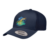 Comet Calcifer Retro Trucker Cap | Artistshot