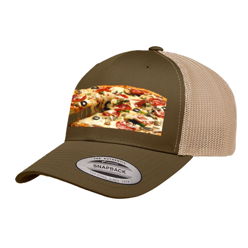 Pizza Retro Trucker Cap by Rahmadi1984 | Artistshot