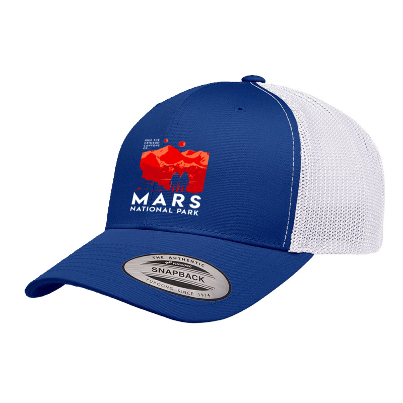 Mars National Park Retro Trucker Cap by AlHuda | Artistshot