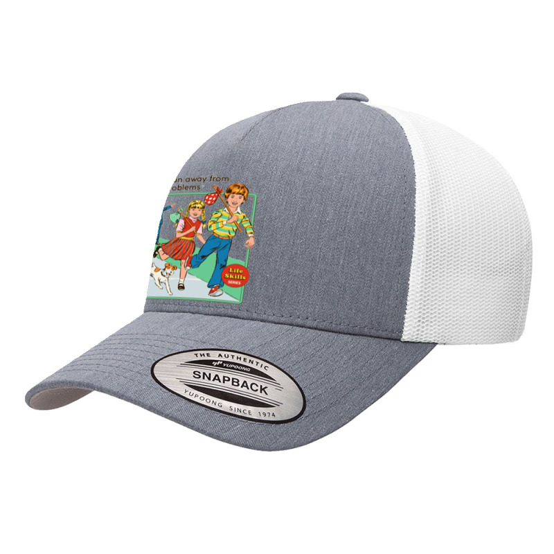 Let's Run Away Classic Yupoong Trucker Cap by cm-arts | Artistshot