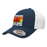 My Toolbox Costs More Than Your Car Motor Vehicle Mechanics Yupoong Trucker Cap | Artistshot