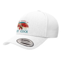 Stop Staring At My Cock Chicken Lovers Yupoong Trucker Cap | Artistshot