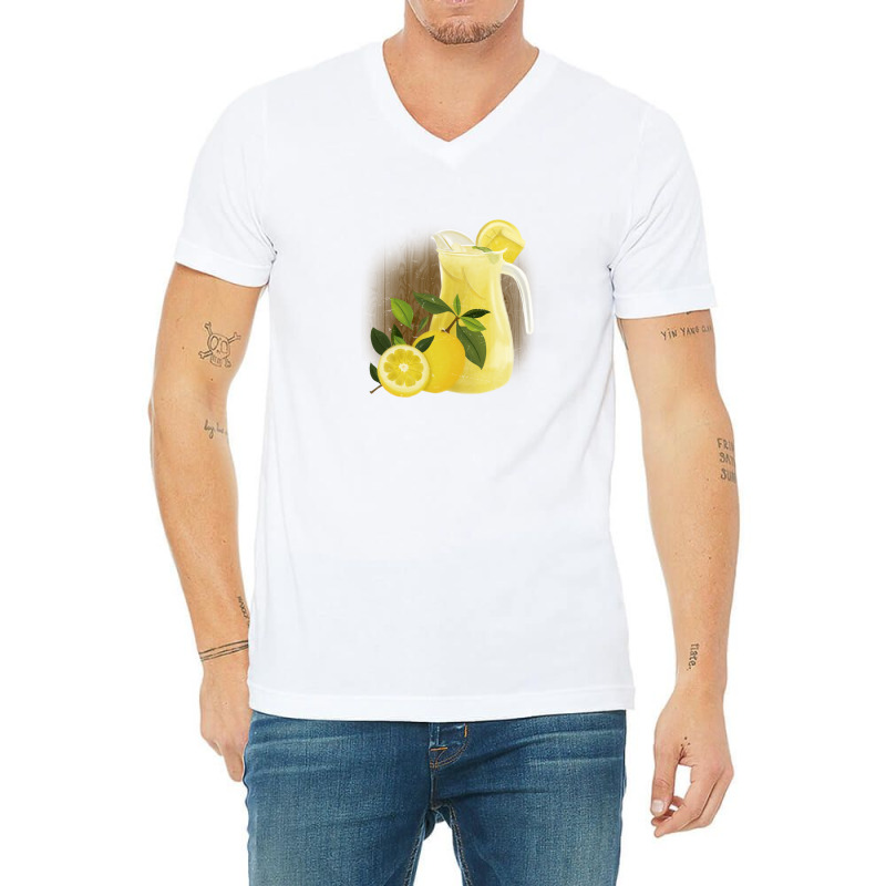 Lemonade V-Neck Tee by autlu2024 | Artistshot