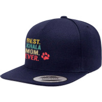 Best Khala  Mom Ever Vintage Women Mother Dog Lover T Shirt 5 Panel Snapback Cap | Artistshot