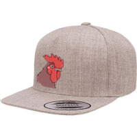 Chicken  Cute Chicken Kids 5 Panel Snapback Cap | Artistshot