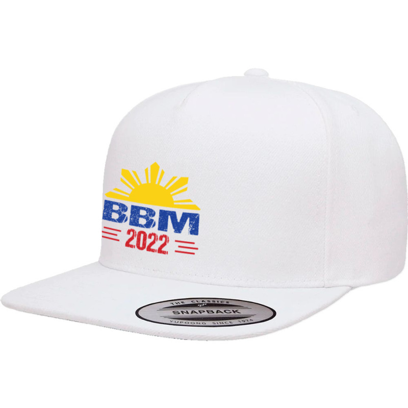 Bbm 2022 Philippines Flag Choice Pinoy 5 panel snapback cap by SEANMCDONOUGH | Artistshot