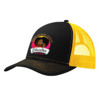 Believer Motivator Innovator Educator Melanin Black Teacher Long Sleev Pa Trucker Cap | Artistshot