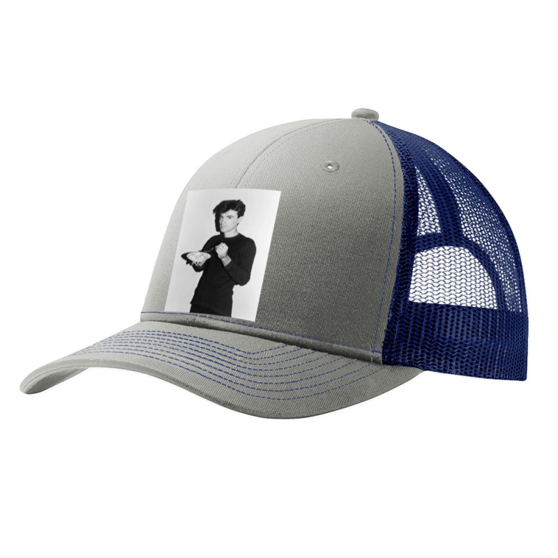 David Byrne Eating Cereal Poster 1 Pa Trucker Cap by LukeReyes | Artistshot