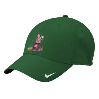 Sloth With Bunny Ears And Easter Eggs Funny, Sloth With Bunny Ears, Ea Nike Dri-fit Cap | Artistshot