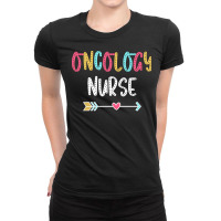 Oncology Nurse T  Shirt Oncology Nurse   Fun & Casual Boho Design T  S Ladies Fitted T-shirt | Artistshot