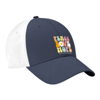 Peace Love Hope Ataxia Telangiectasia Awareness Gift T Shirt Nike Dri-fit Cap | Artistshot