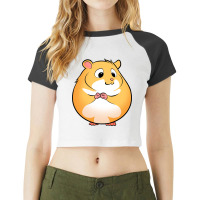 Hamster, Hamsters, Mouse, Animal, Animals Raglan Crop Top | Artistshot