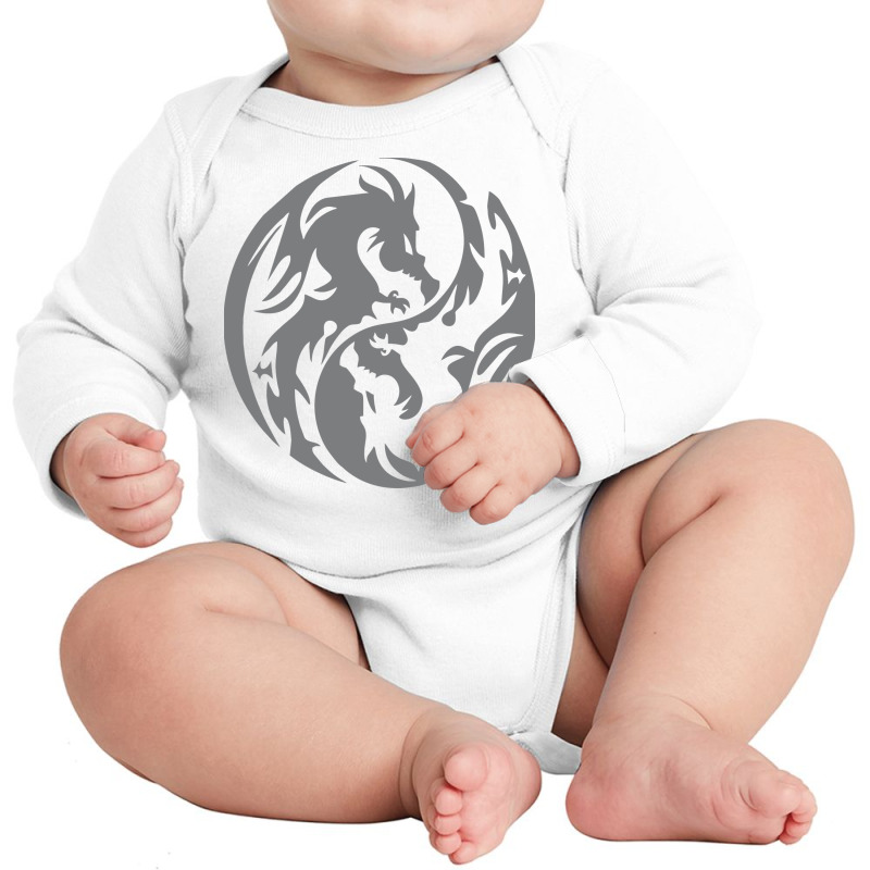 Dragon, Dragons, Animal, Animals Long Sleeve Baby Bodysuit by HILstore | Artistshot