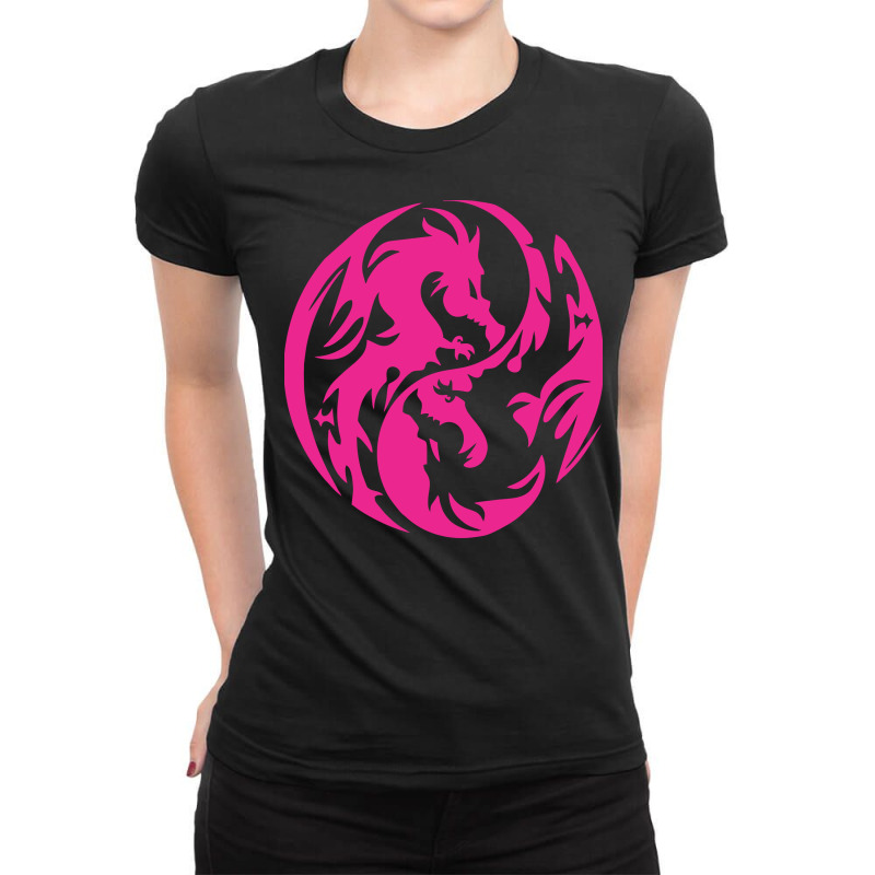 Dragon, Dragons, Animal, Animals Ladies Fitted T-Shirt by HILstore | Artistshot