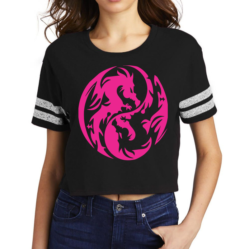 Dragon, Dragons, Animal, Animals Scorecard Crop Tee by HILstore | Artistshot