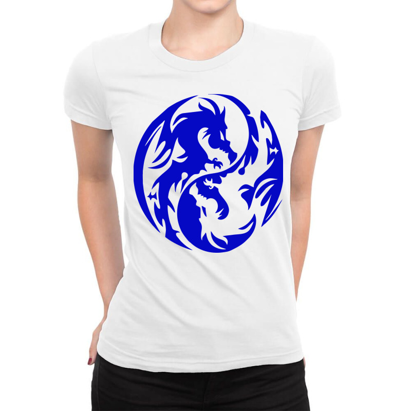 Dragon, Dragons, Animal, Animals Ladies Fitted T-Shirt by HILstore | Artistshot