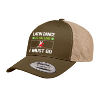 Latin Dance   It Is Calling I Must Go Latin Dance Retro Trucker Cap | Artistshot