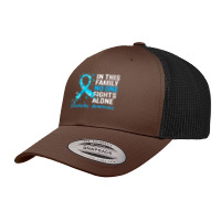 In This Family No One Fights Diabetes Alone Warrior Type 1 T Shirt Retro Trucker Cap | Artistshot