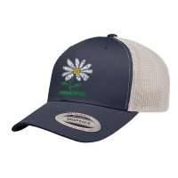 Life Is Good Principal Daisy Shirt Principal Flower School Premium Retro Trucker Cap | Artistshot