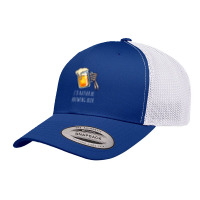 I'd Rather Be Brewing Beer - Funny Homebrew .png Retro Trucker Cap | Artistshot