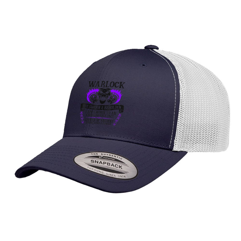 The Warlock Fantasy Rpg Tabletop Rpg Ttrpg D20 Retro Trucker Cap by femalesbaubles | Artistshot