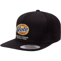 Anti-trump Vote Detergent Vintage 5 Panel Snapback Cap | Artistshot