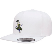 Ghoul School Elsa Frankenteen 5 Panel Snapback Cap | Artistshot