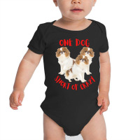 One Dog Short Of Crazy T  Shirtone Dog Short Of Crazy T  Shirt (9) Baby Bodysuit | Artistshot